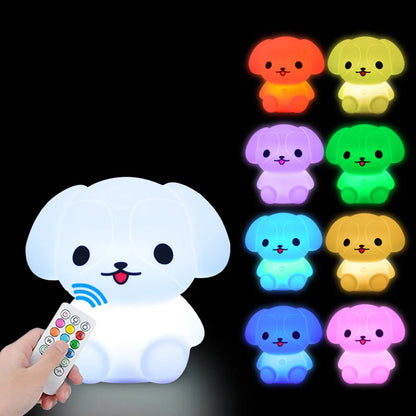 Owl LED Night Light Touch Sensor Remote Control